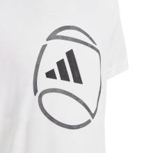 adidas Tennis T-Shirt Tennis Graphic White Boys